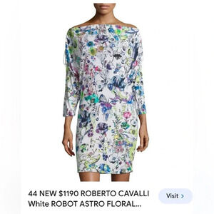 Roberto Cavalli dress size S